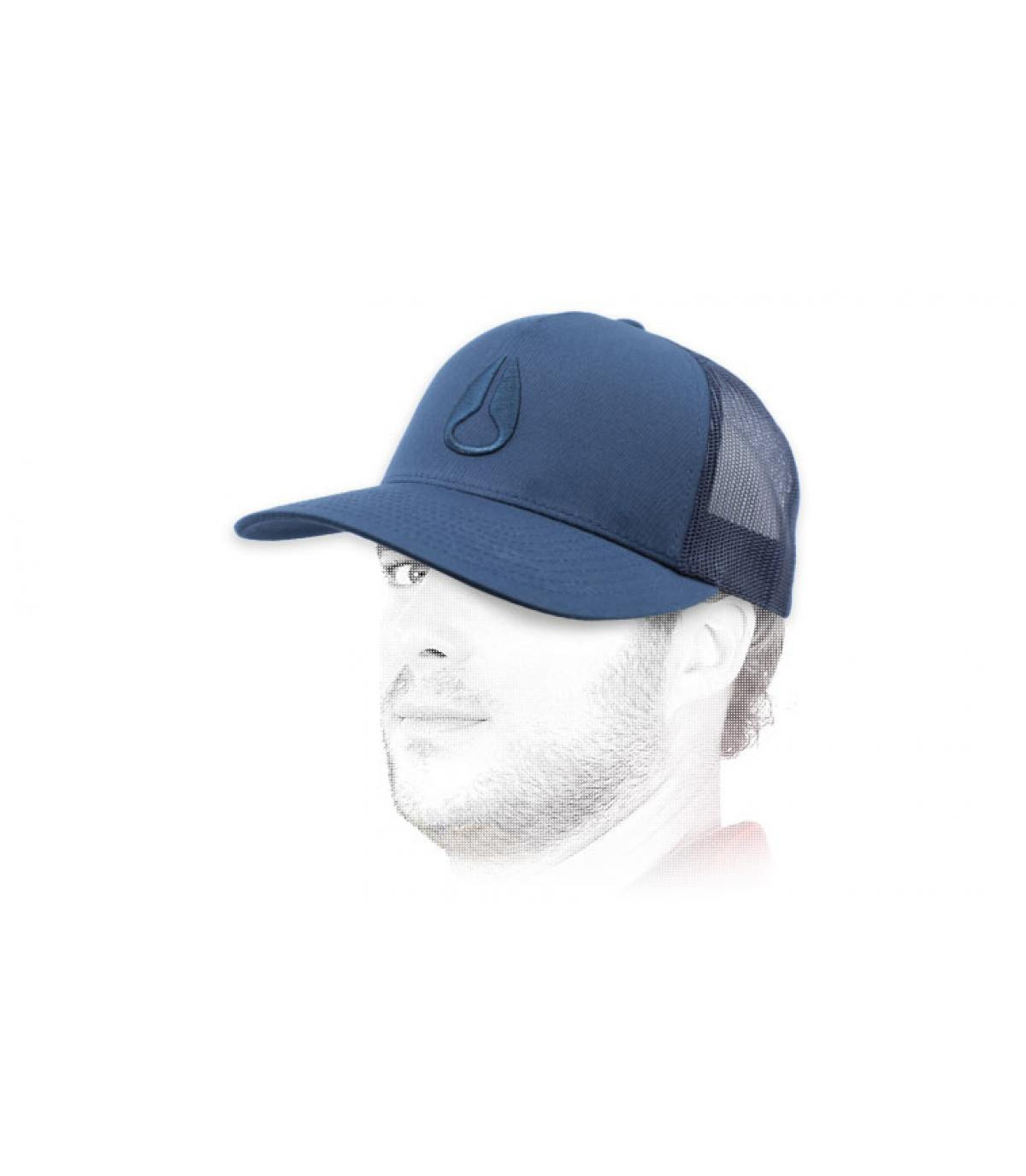 trucker curve marine Nixon Iconed all navy